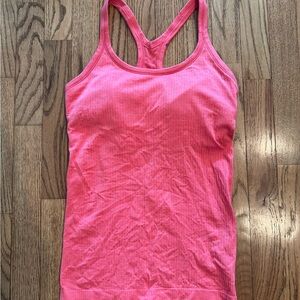 Lululemon Ebb to Street Tank Top Light Support, A/C Cup, Coral